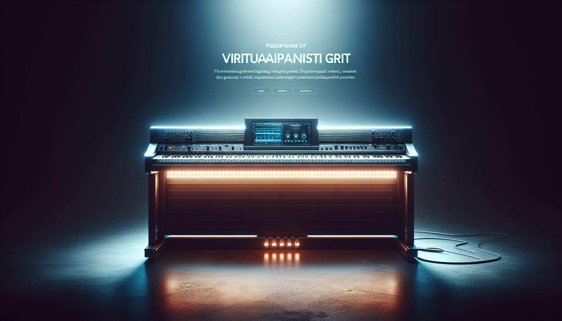 Piano - Tutustu Virtuaalipianisti Gritiin: Musiikin Tulevaisuuden Ääni