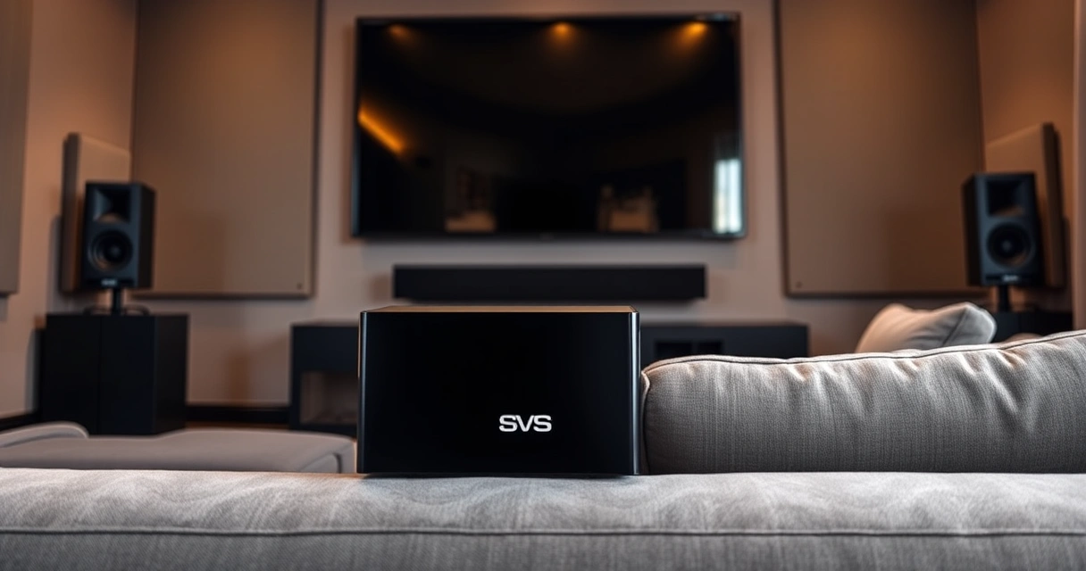 SVS R|Evolution 2026: Ensimmäinen Soundbar ja Uudet 3000-Sarjan Subwooferit Mullistavat Kotiteatterin